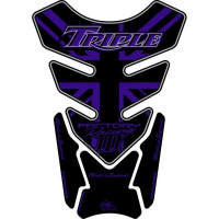 Motografix 3D Gel Tank Pad Protector passend für Triumph Triple Racing TT014P Motografix 3D Gel Tank Pad Protector passend für Triumph Triple Racing TT014P