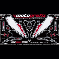 Motografix Steinschlagschutz vorn passend für Yamaha FZS 1000 Fazer 01-05 Motografix Steinschlagschutz vorn passend für Yamaha FZS 1000 Fazer 01-05