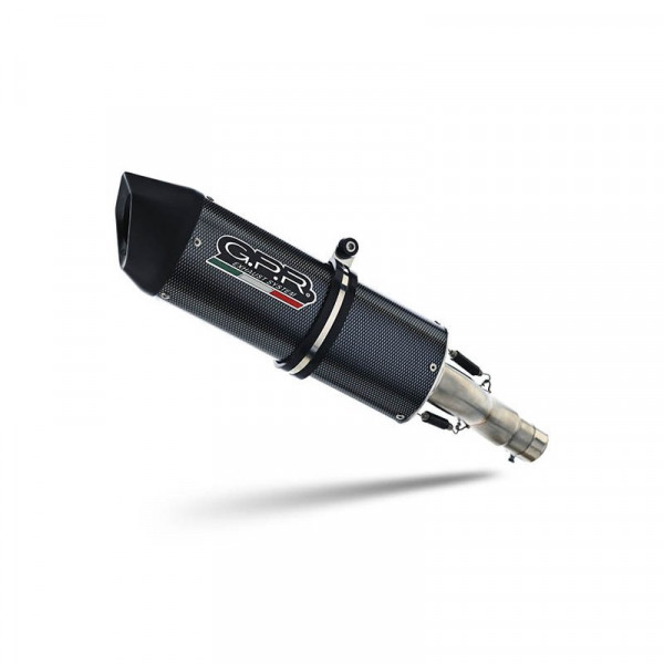 Suzuki Gsx-S 1000 F 2021-2025, Furore Evo4 Poppy, Homologated legal slip-on exhaust including remova