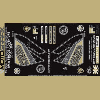 Motografix Tankschutz Knie Pads passend für BMW F800 GS Adventure 2013-2017 Motografix Tankschutz Knie Pads passend für BMW F800 GS Adventure 2013-2017